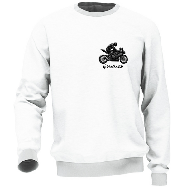 Felpa Unisex FELPA PABLOS WHITE